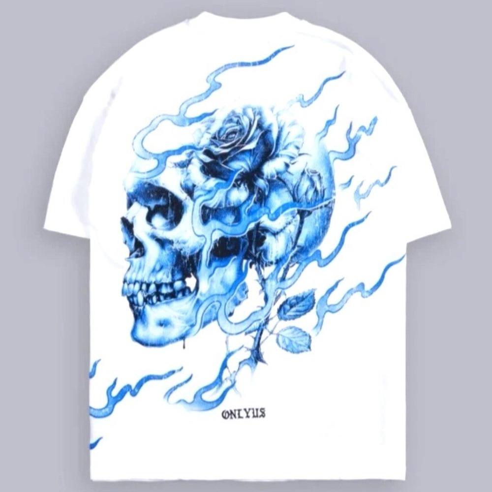 Darc Sport x Civil Regime Mori Among Roses "Side by Side" XL Oversize‎ in Cream